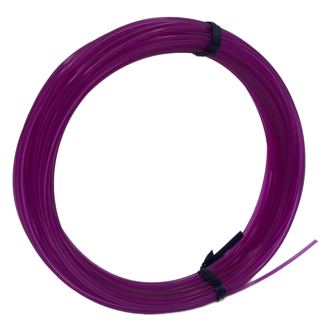 Sample Coil PLA - Amethyst Violet Gemstone Translucent