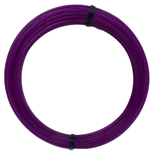 Sample Coil PETG - Amethyst Violet Gemstone Translucent v2 1.75mm