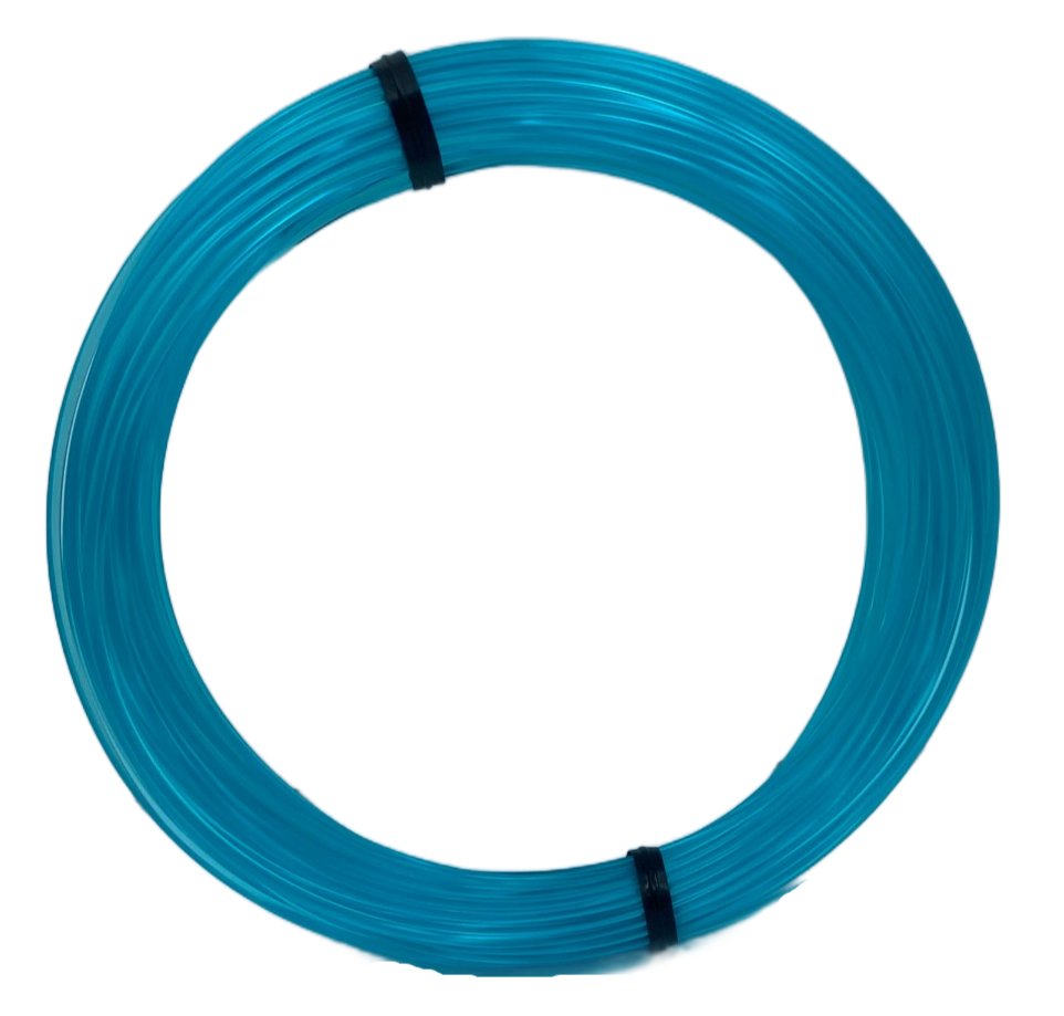 Sample Coil PETG - Aqua Gemstone Translucent 1.75mm