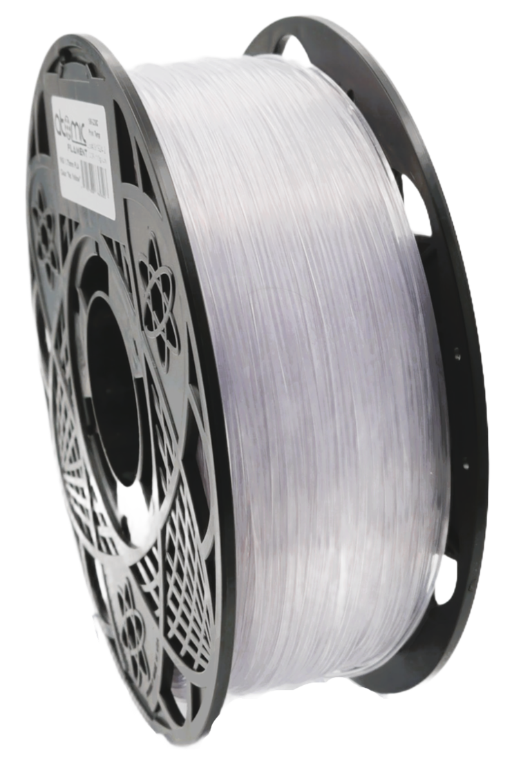 Clear / Natural PLA Filament " NO YELLOW HUE" AMS Compatible