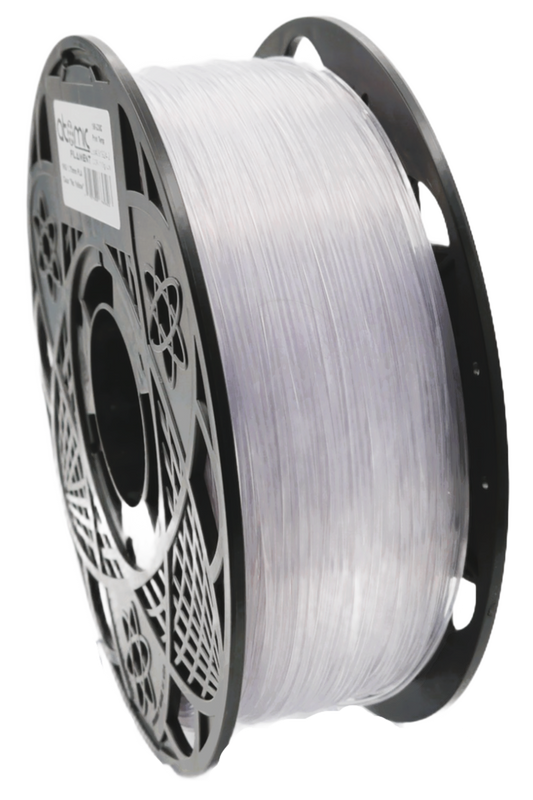 Clear / Natural PLA Filament " NO YELLOW HUE" AMS Compatible