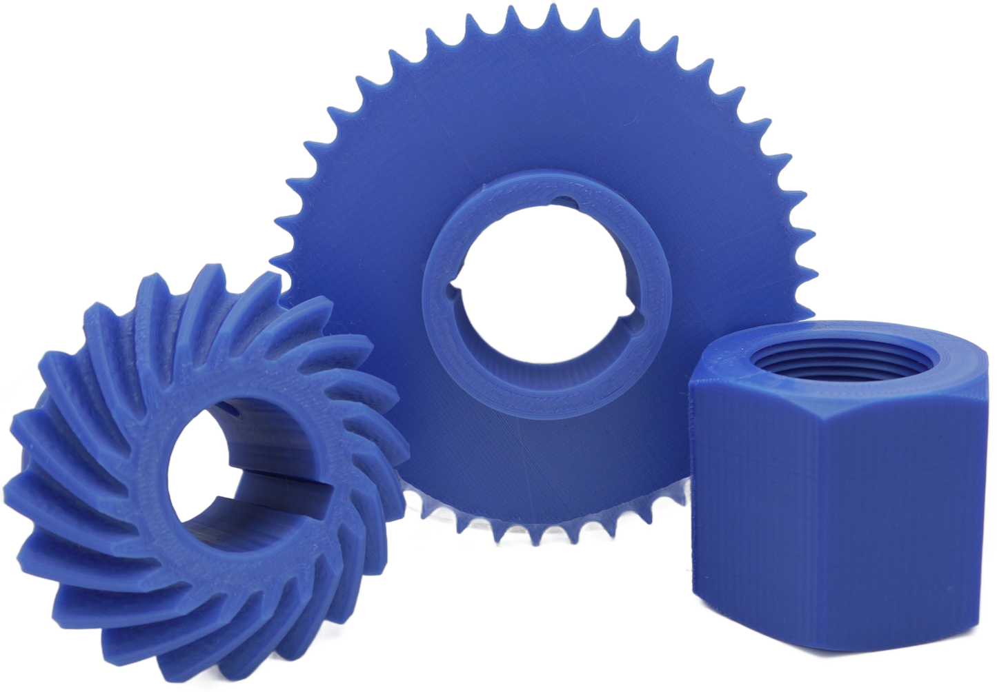 Pearlescent Blue PLA Filament AMS Compatible