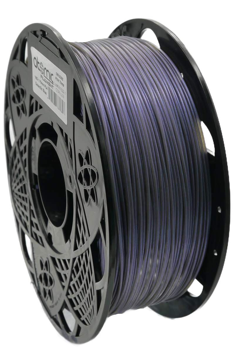 Galactic Blue Translucent Iridescent PLA AMS Compatible