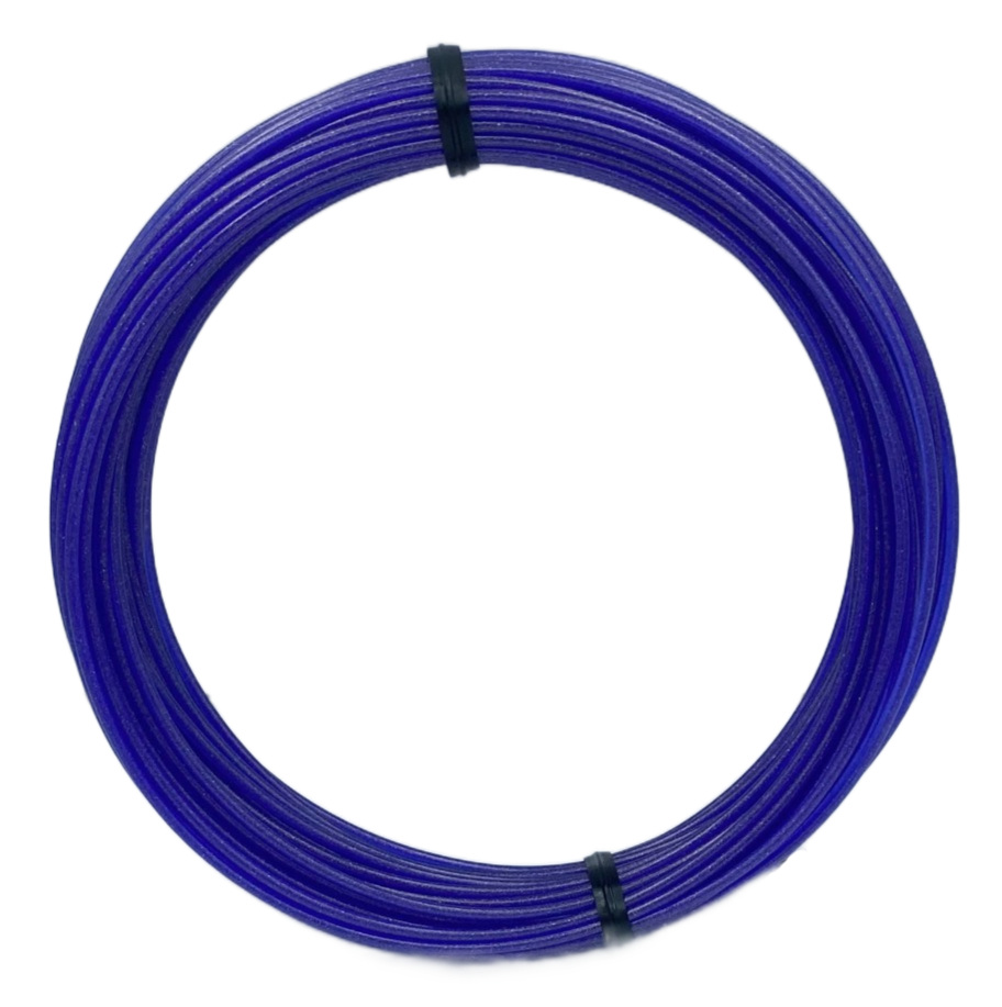 Sample Coil PETG PRO- Indigo Golden Sparkle v3 Translucent 1.75mm