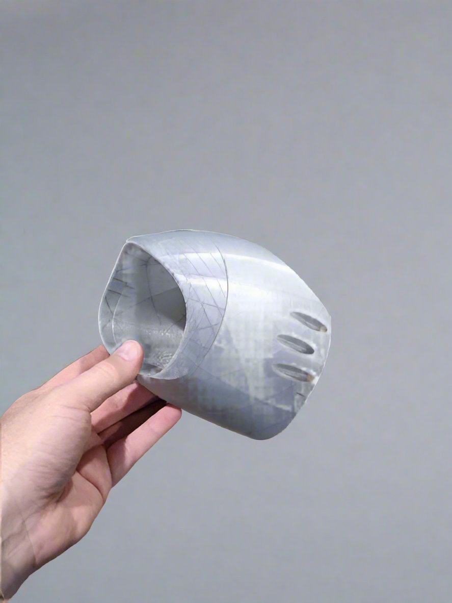 Metallic Silver V2 PLA Filament AMS Compatible