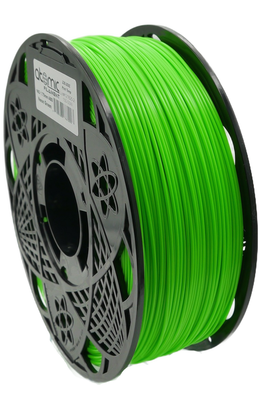 Neon Green UV Reactive ABS Filament AMS Compatible