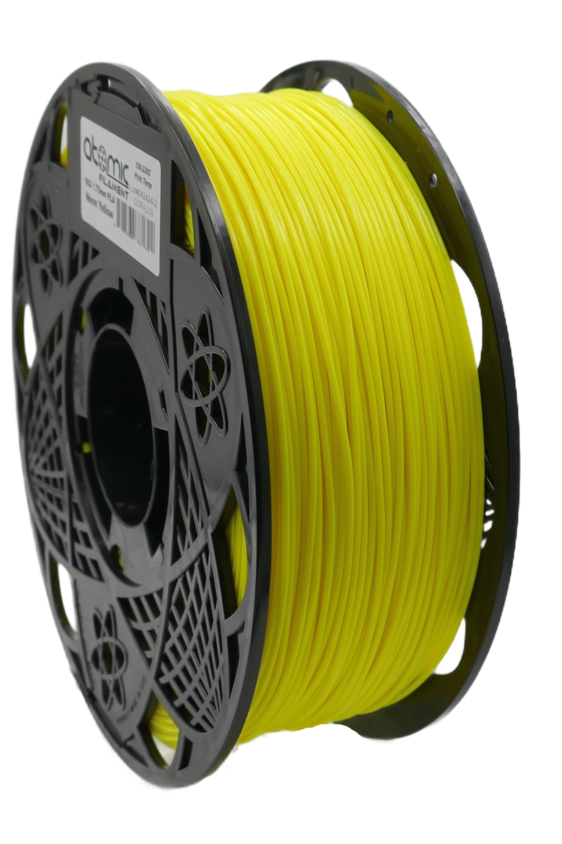 Neon Yellow UV Reactive PLA Filament