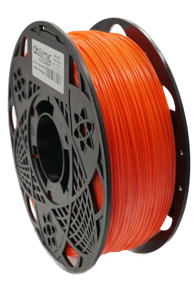 3.5KG Neon Orange UV Reactive Opaque PETG PRO