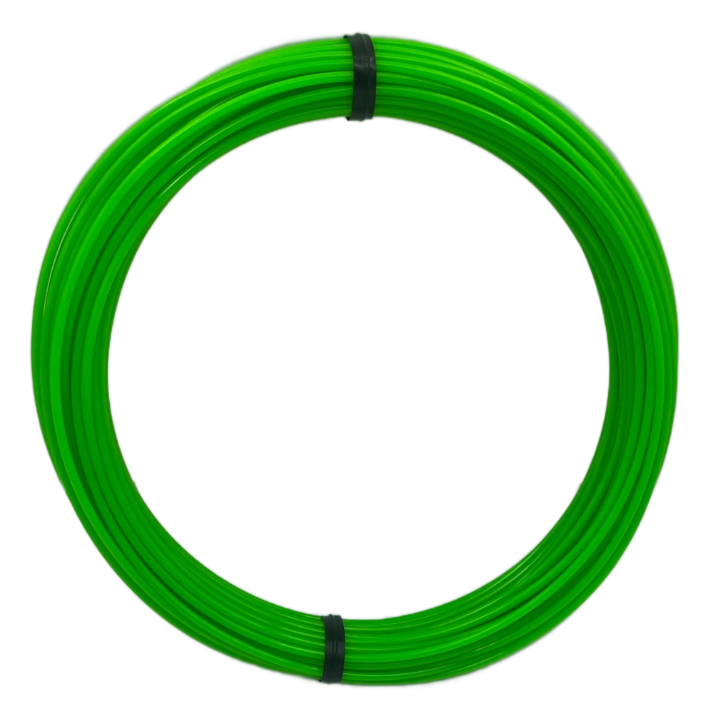 Sample Coil PETG - Neon Green UV Reactive Opaque