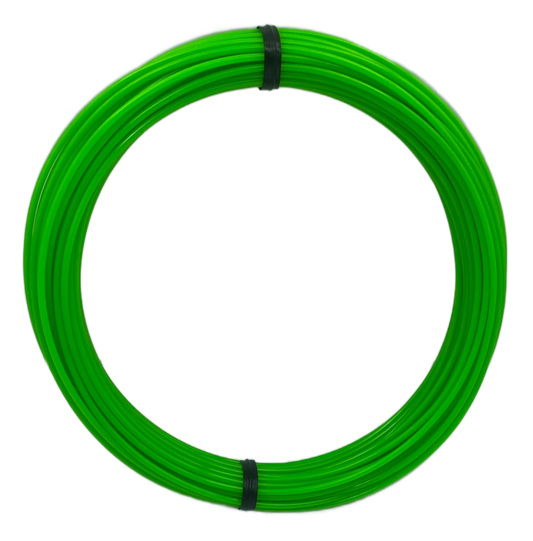 Sample Coil PETG - Neon Green UV Reactive Opaque