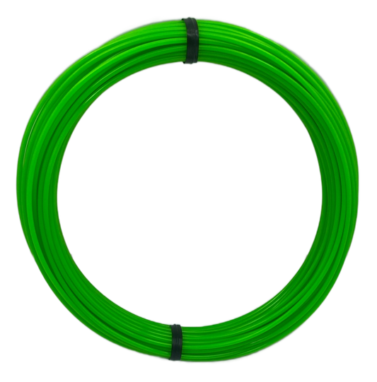 Sample Coil PETG - Neon Green UV Reactive Opaque 1.75mm