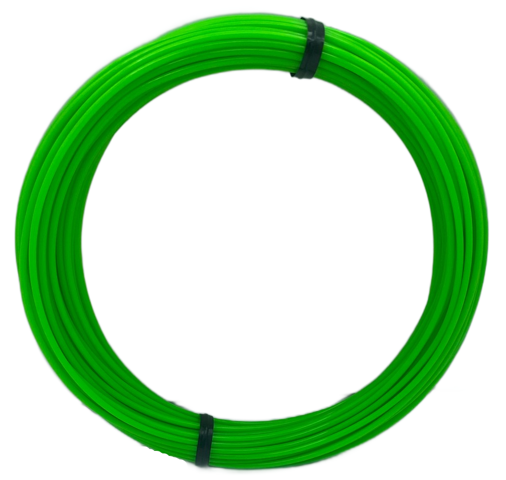 Sample Coil PLA - Neon Green UV Reactive