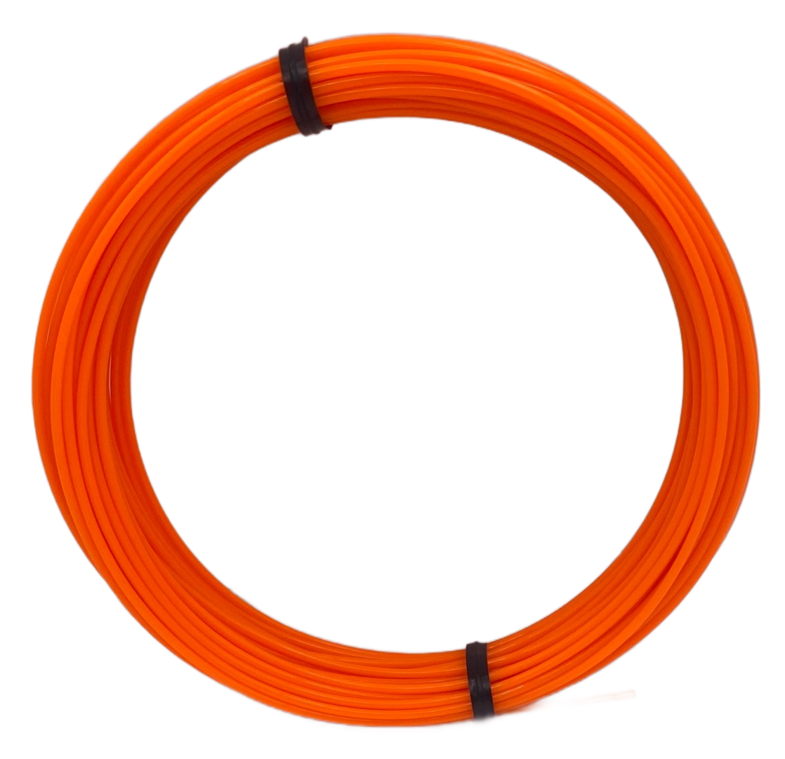 Sample Coil PLA - Neon Orange UV Reactive