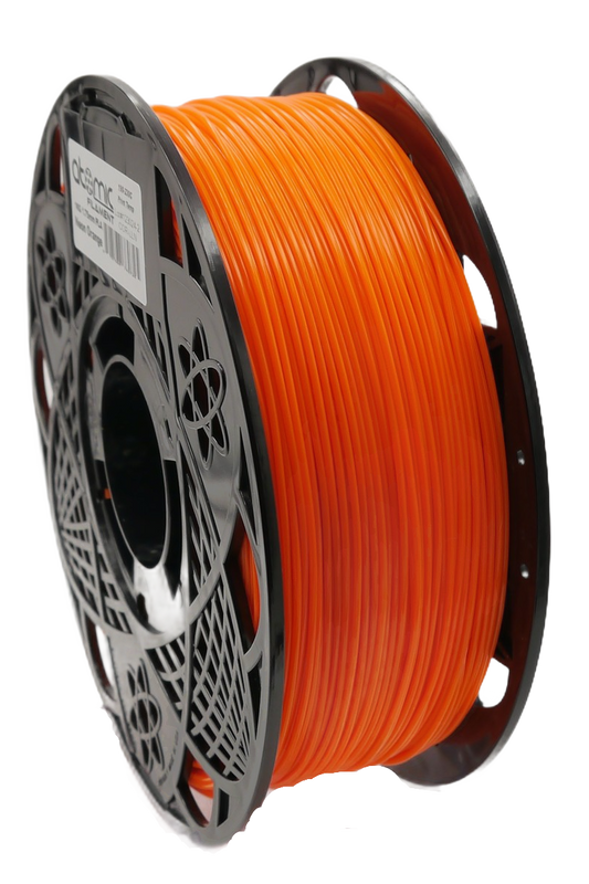 Neon Orange UV Reactive PLA Filament AMS Compatible