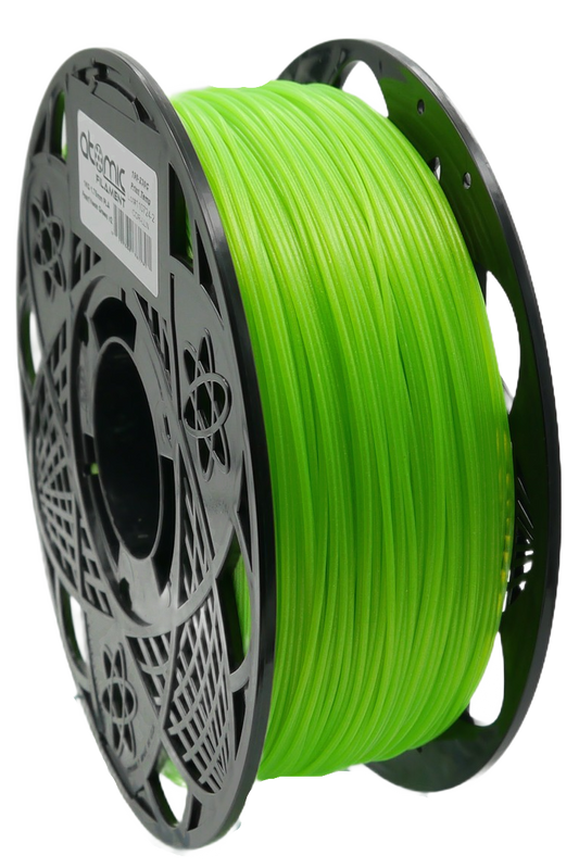 Pearlescent Translucent Neon Green v2 PLA - UV REACTIVE AMS Compatible