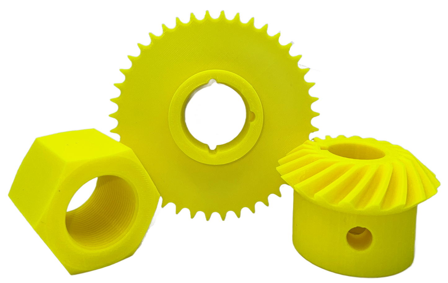 Neon Yellow UV Reactive PLA Filament