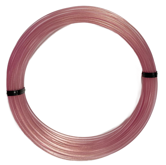 Sample Coil PETG - Rose Gold Metallic Translucent 1.75mm