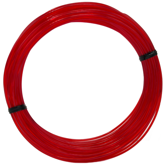 Sample Coil PETG - Gemstone Ruby Red Translucent 1.75mm