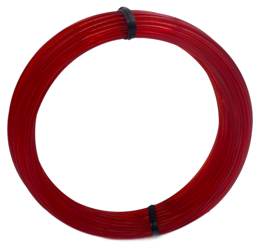 Sample Coil PLA - Gemstone Ruby Red Translucent