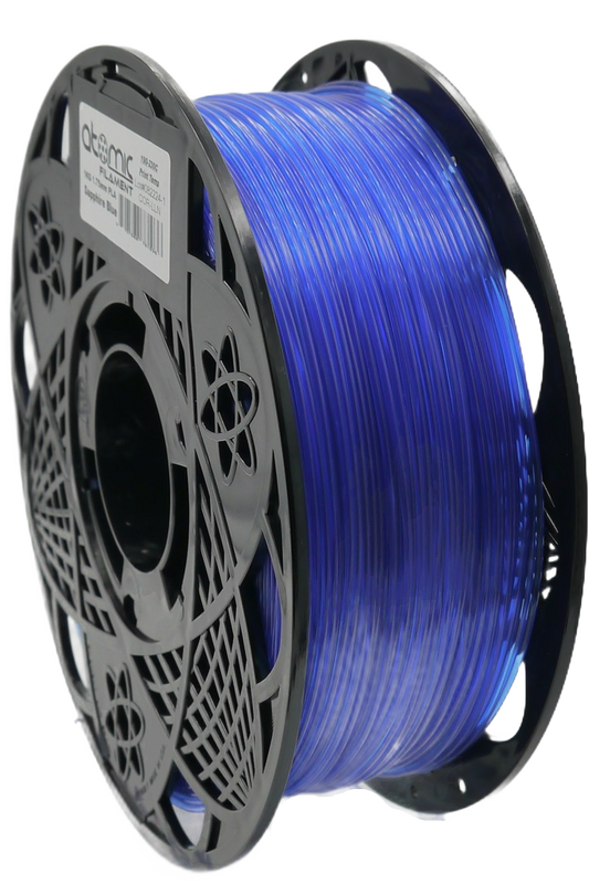Translucent Sapphire Blue PLA AMS Compatible