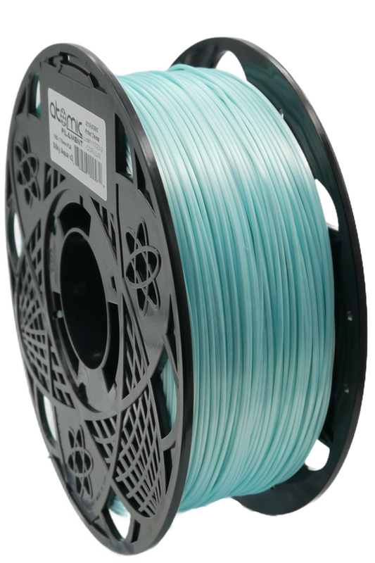 Silky Aqua PLA Filament AMS Compatible