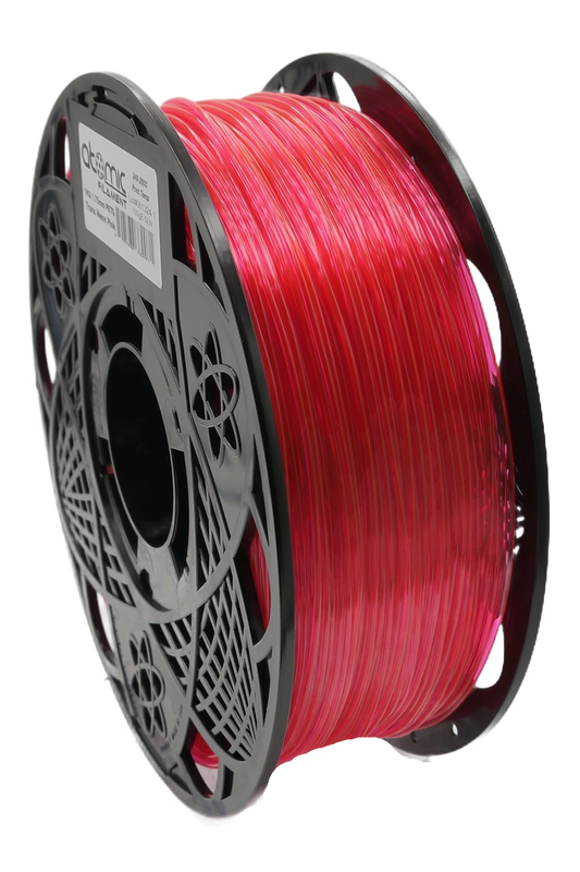 Translucent Neon Hot Pink PETG PRO - UV REACTIVE AMS Compatible