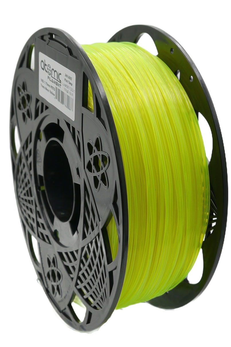Translucent Neon Yellow PETG PRO - UV Reactive AMS Compatible