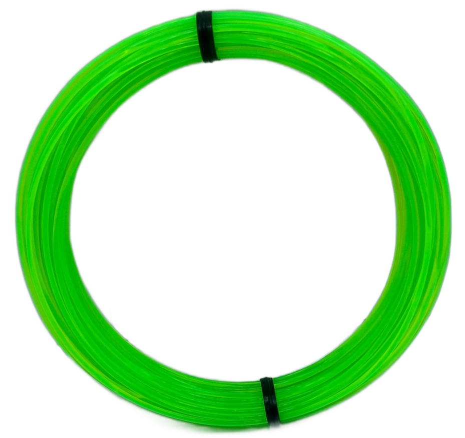 Sample Coil PLA - Translucent Neon Green