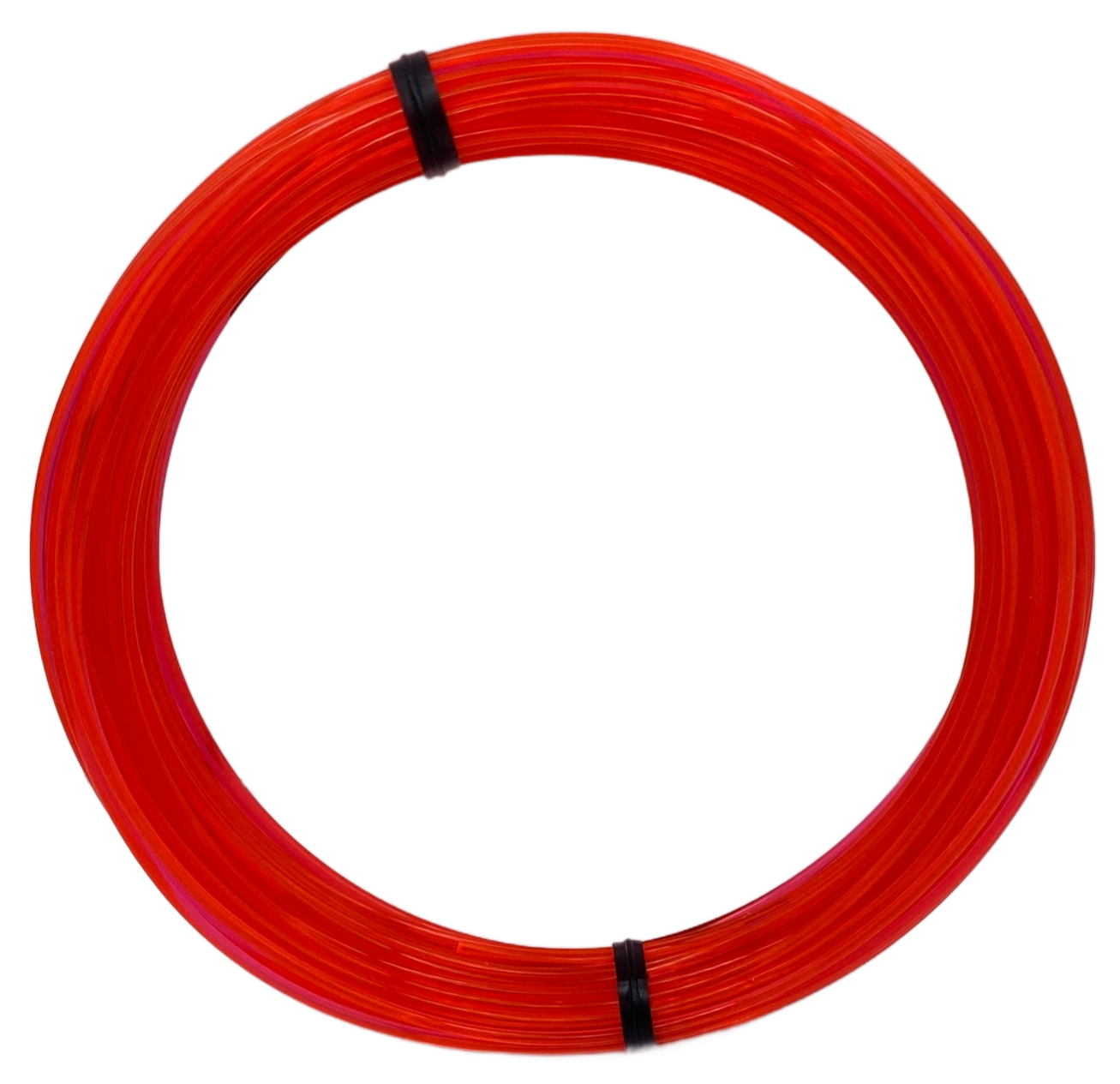 Sample Coil PLA - Fluorescent Translucent Neon Hot Pink - UV REACTIVE