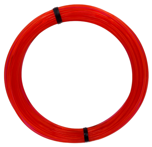 Sample Coil PLA - Fluorescent Translucent Neon Hot Pink - UV REACTIVE