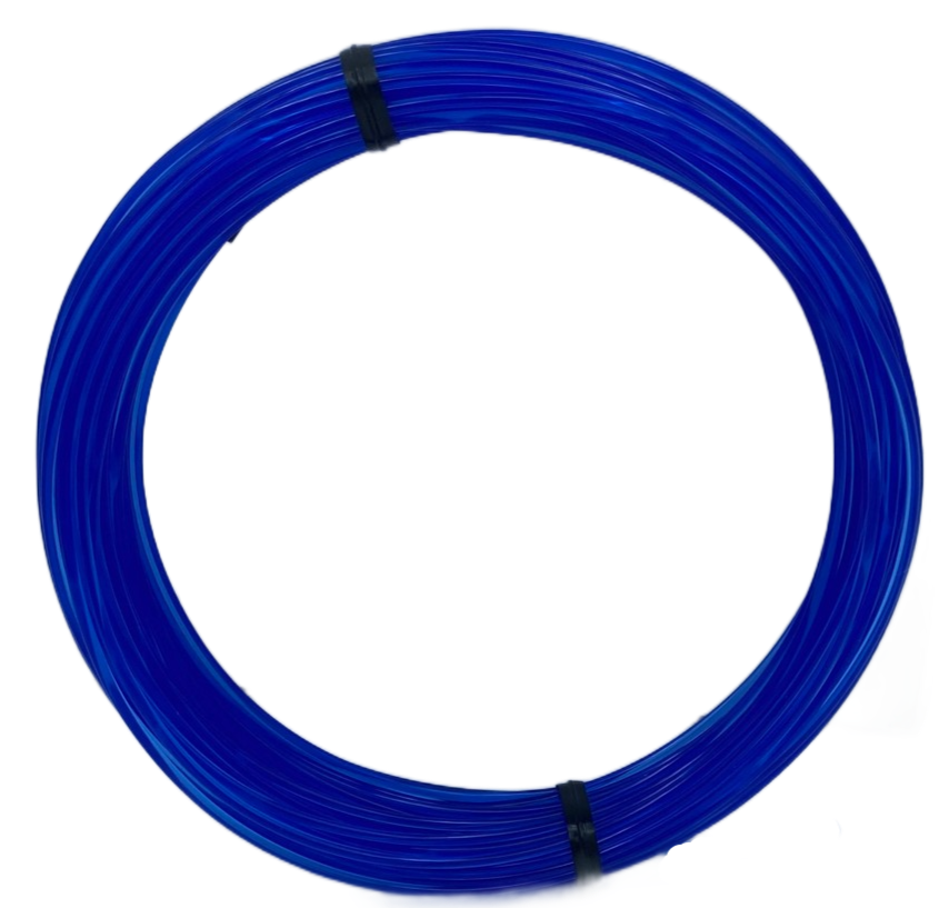 Sample Coil PLA - Translucent Sapphire Blue PLA