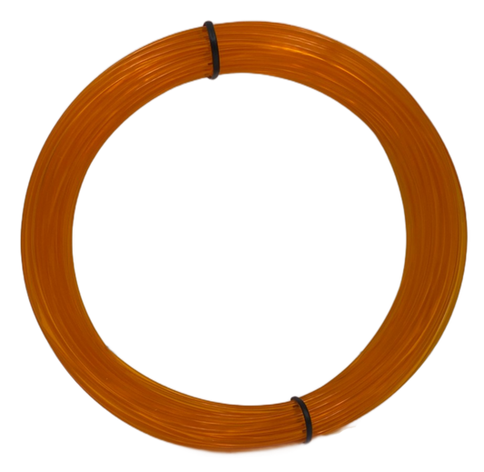 Sample Coil PLA - Translucent Bright Orange