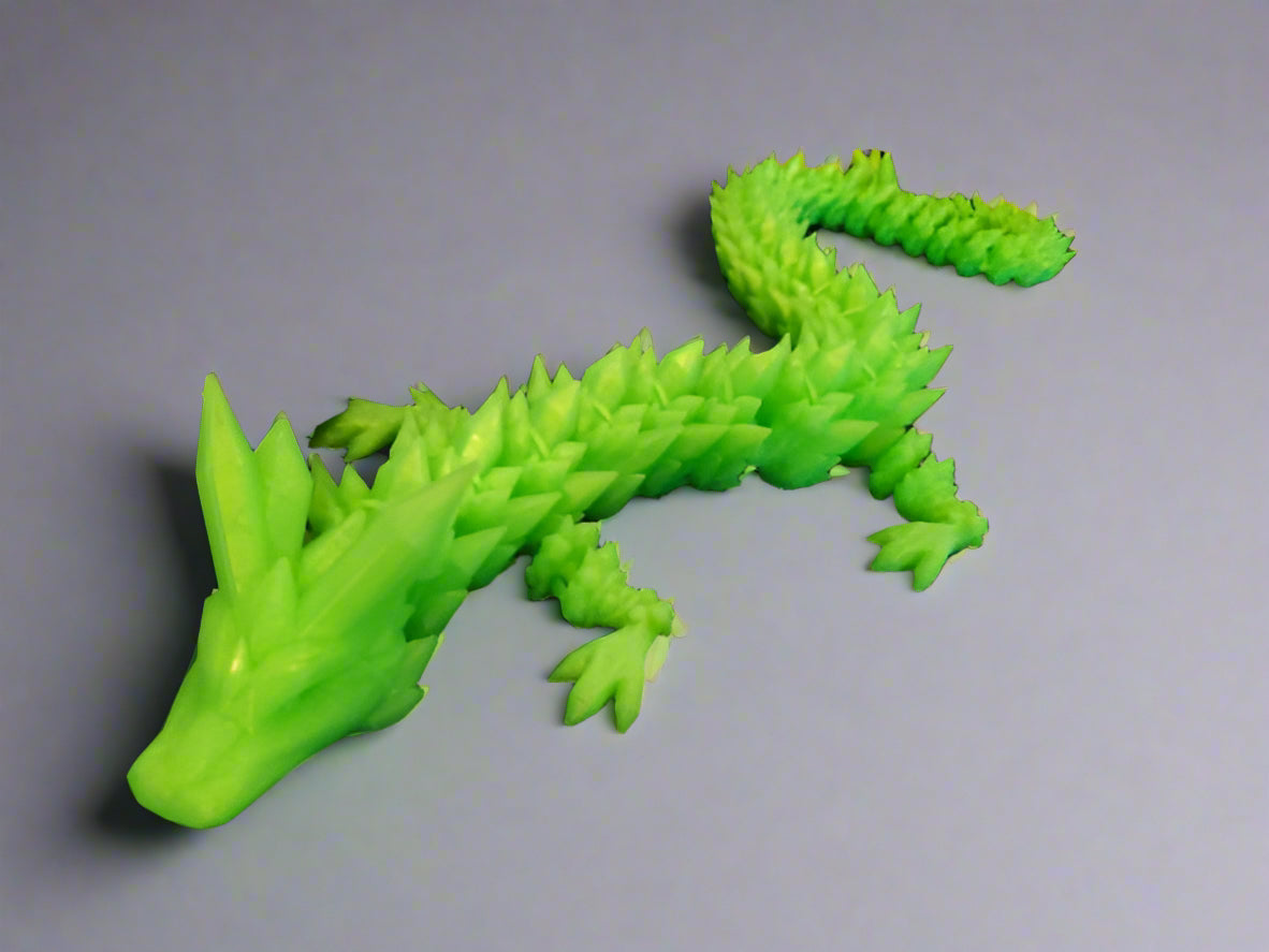 Translucent Neon Green PLA v2 - UV REACTIVE AMS Compatible