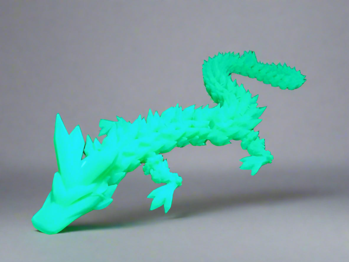Translucent Neon Green PLA v2 - UV REACTIVE AMS Compatible
