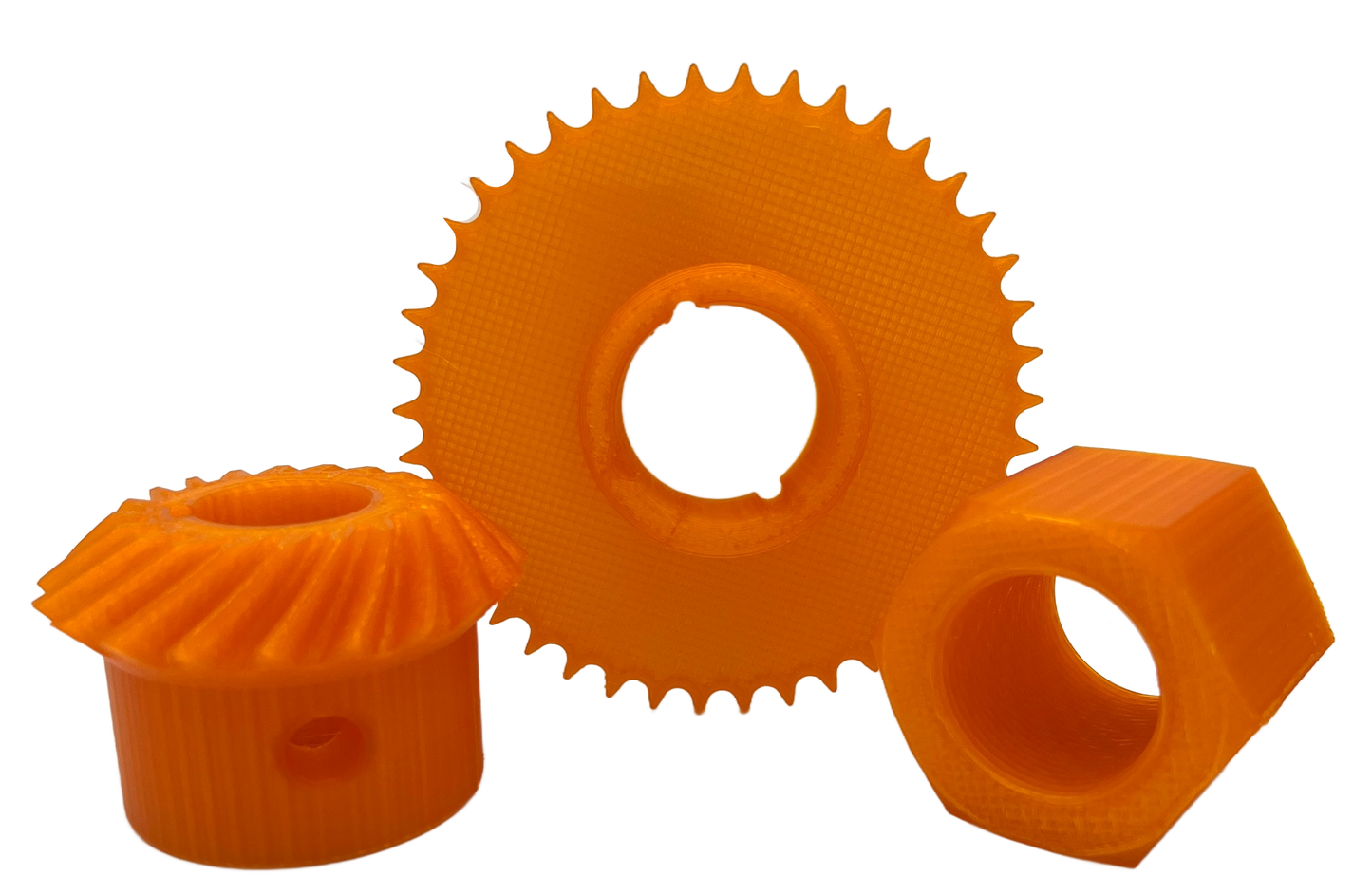 Sample Coil PLA - Translucent Bright Orange