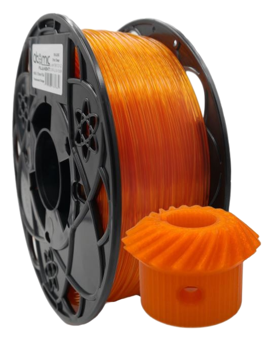 Sample Coil PLA - Translucent Bright Orange