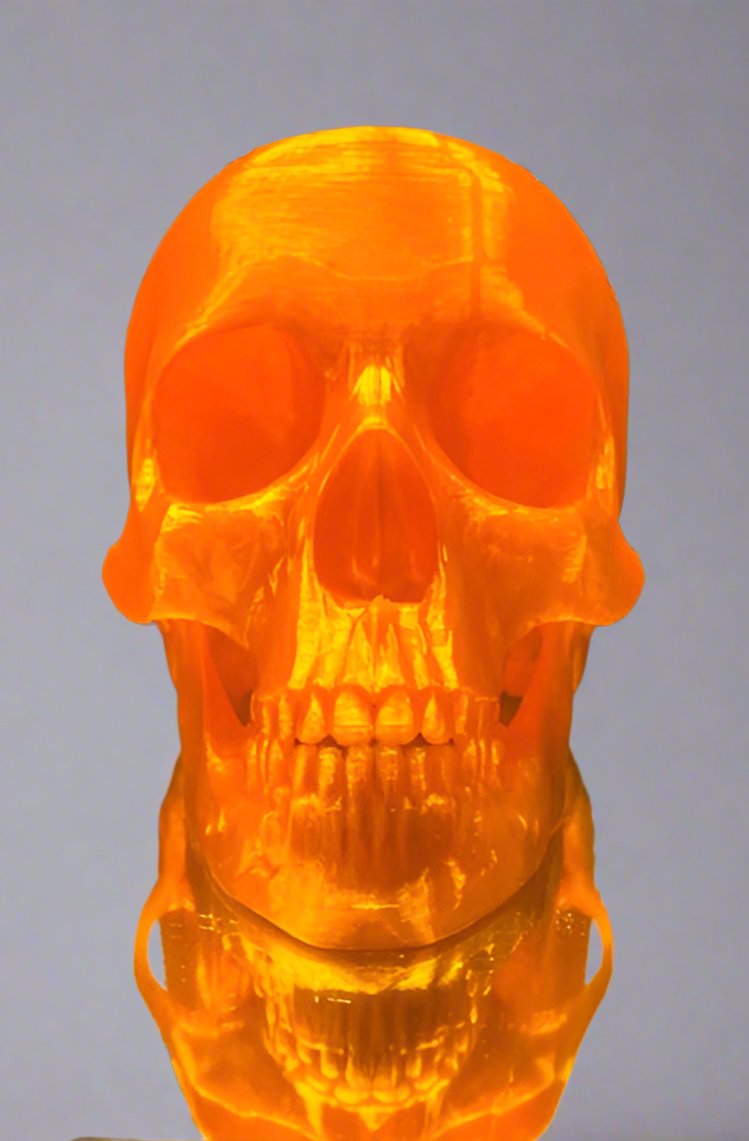 Translucent Bright Orange PLA AMS Compatible
