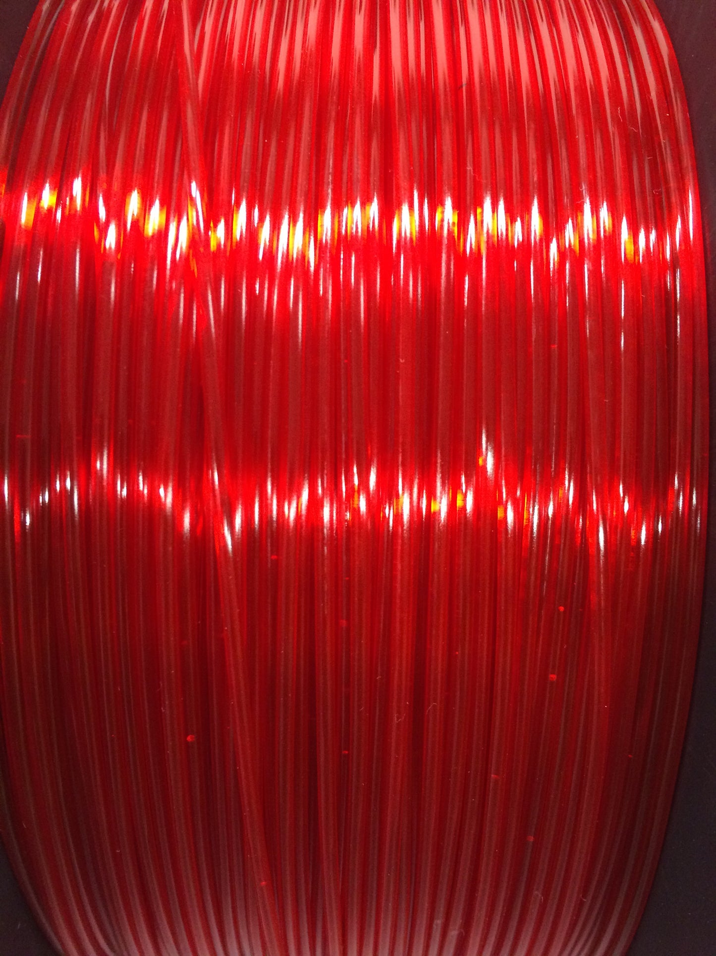 Gemstone Ruby Red Translucent PLA AMS Compatible