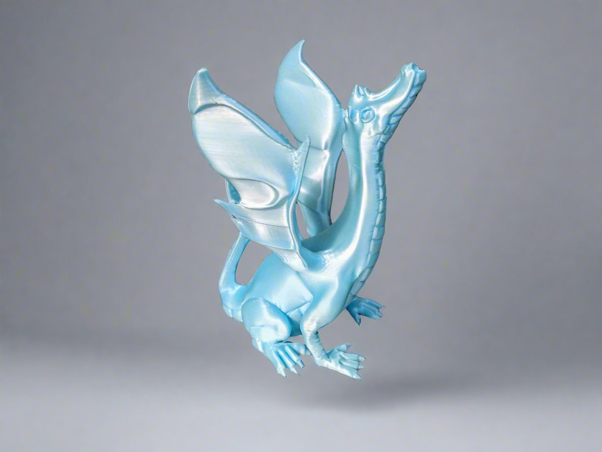 Silky Aqua PLA Filament AMS Compatible