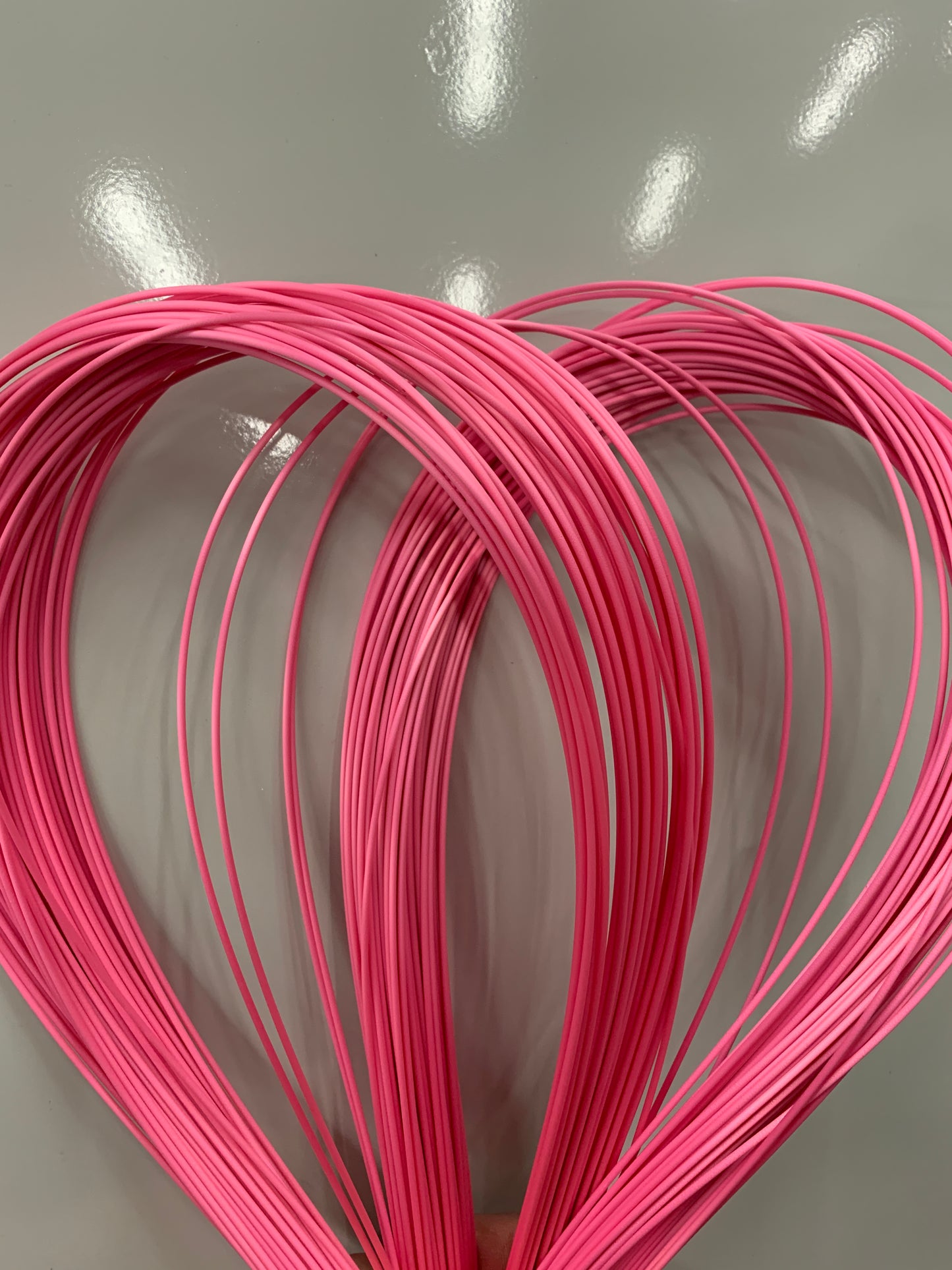Silky Extreme Bright Neon Pink UV Reactive PLA Filament AMS Compatible