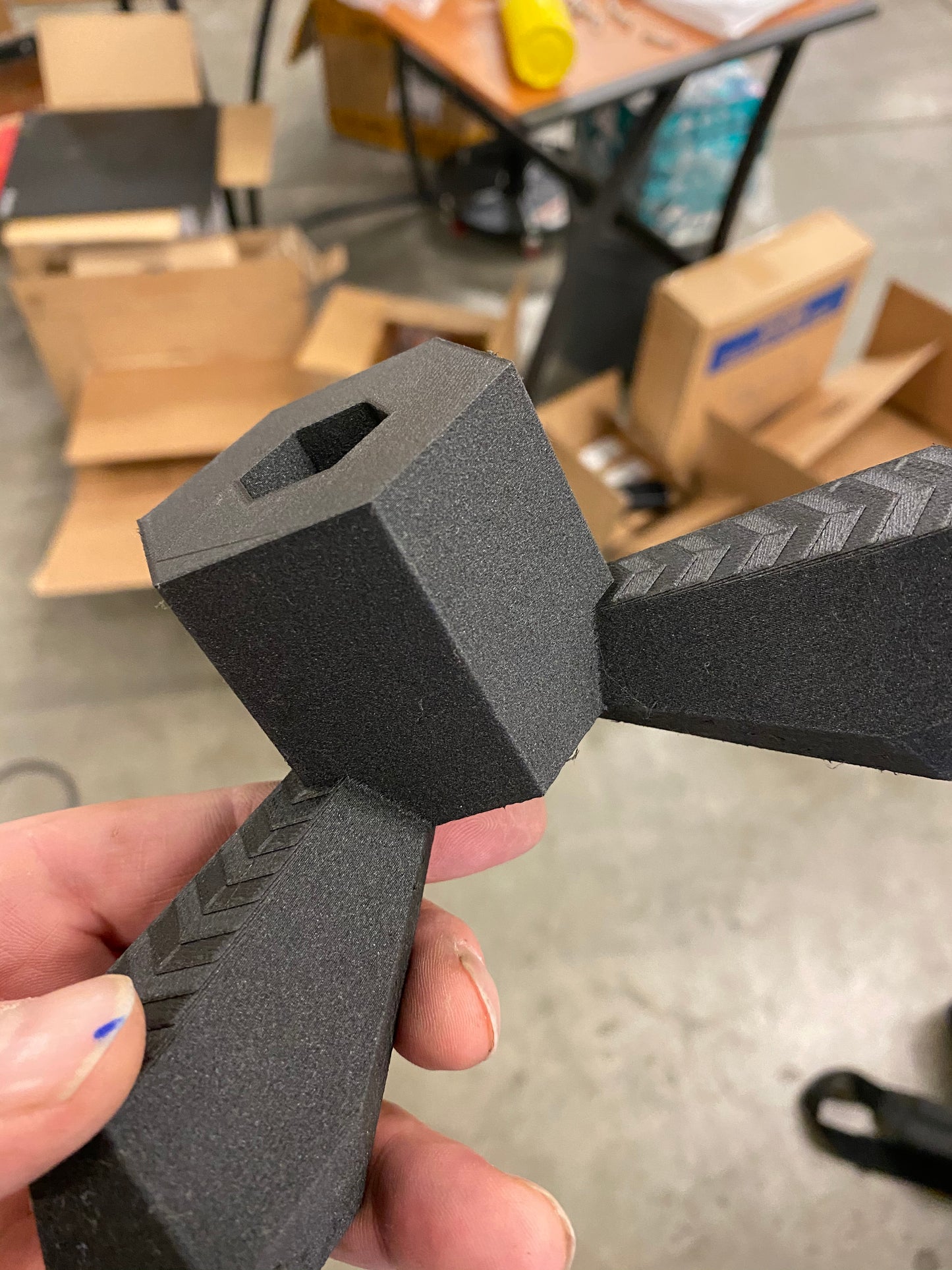 Black CARBON FIBER Nuclear Nylon v3