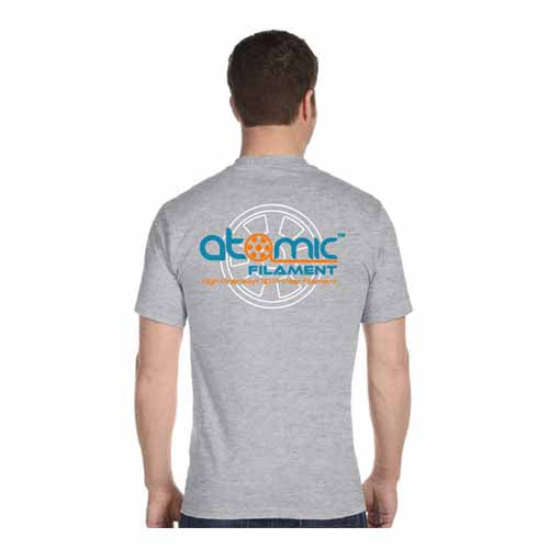 Atomic Filament Brand Shirt - Light Gray