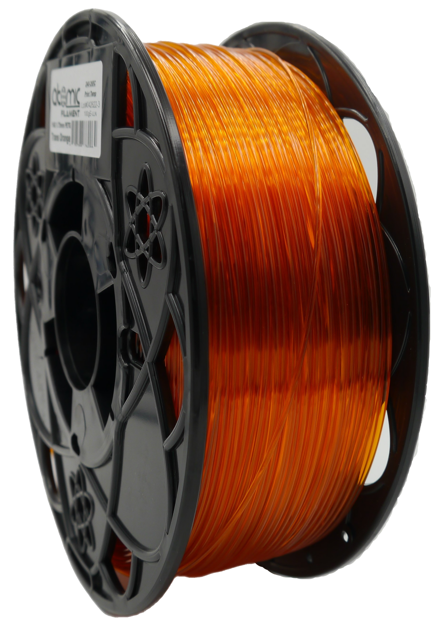 Sample Coil PETG - Translucent Bright Orange 1.75mm