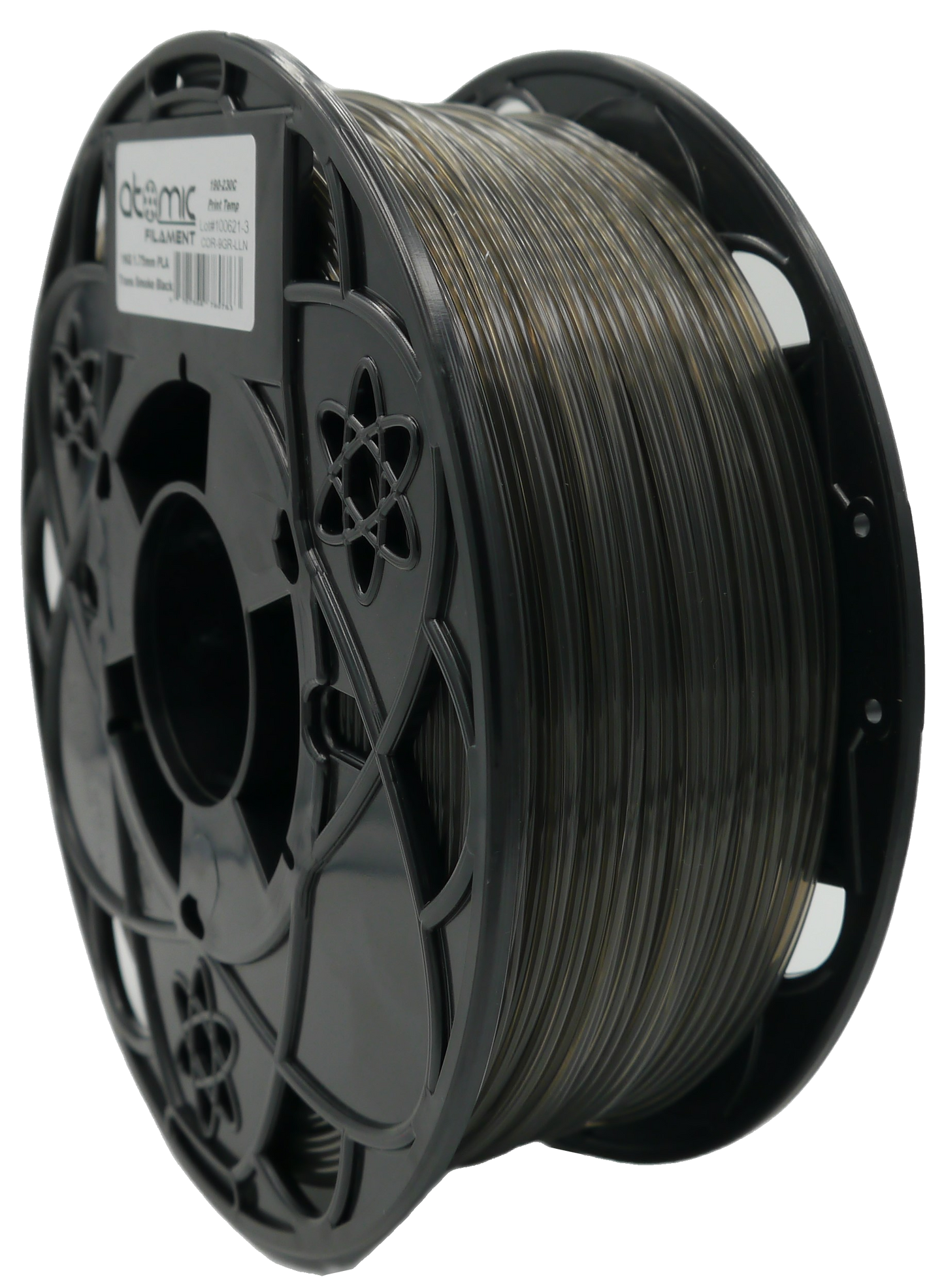 Sample Coil PLA - Translucent Smoke Black