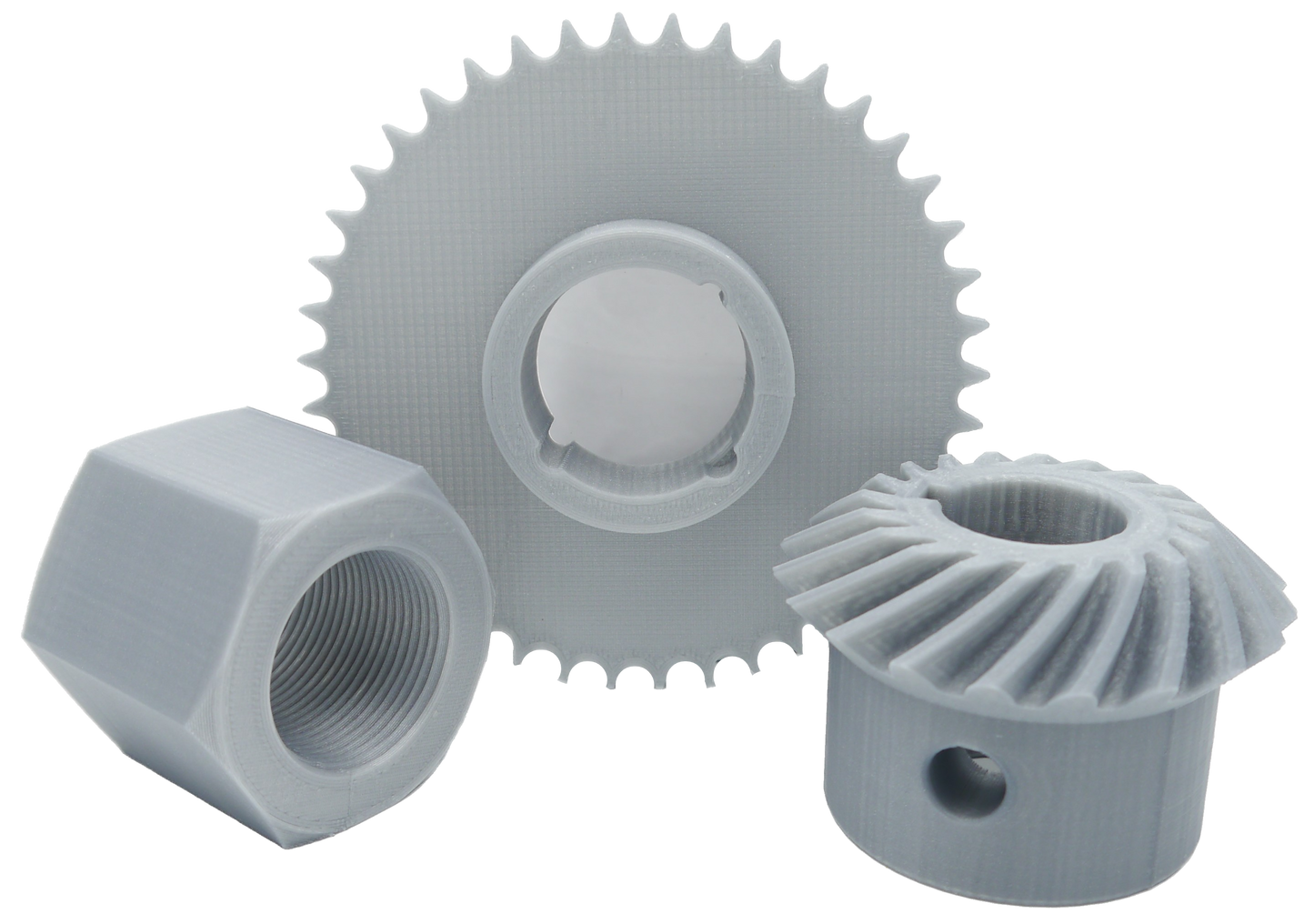 Metallic Silver V2 PLA Filament AMS Compatible