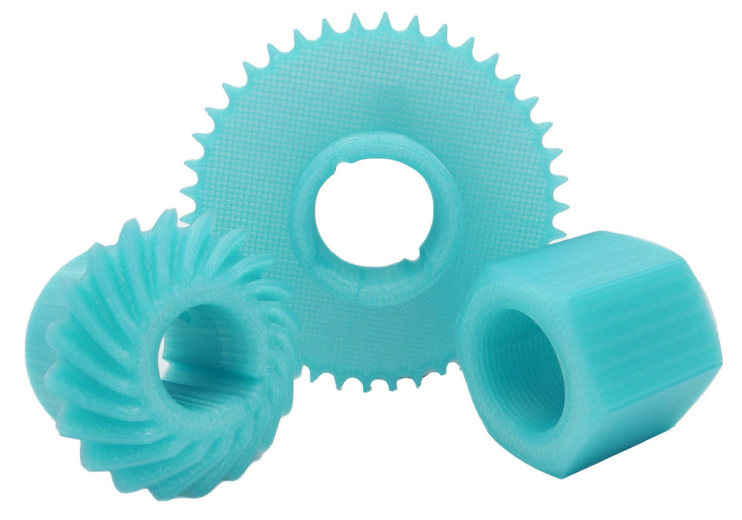 Aqua Gemstone Translucent PLA AMS Compatible