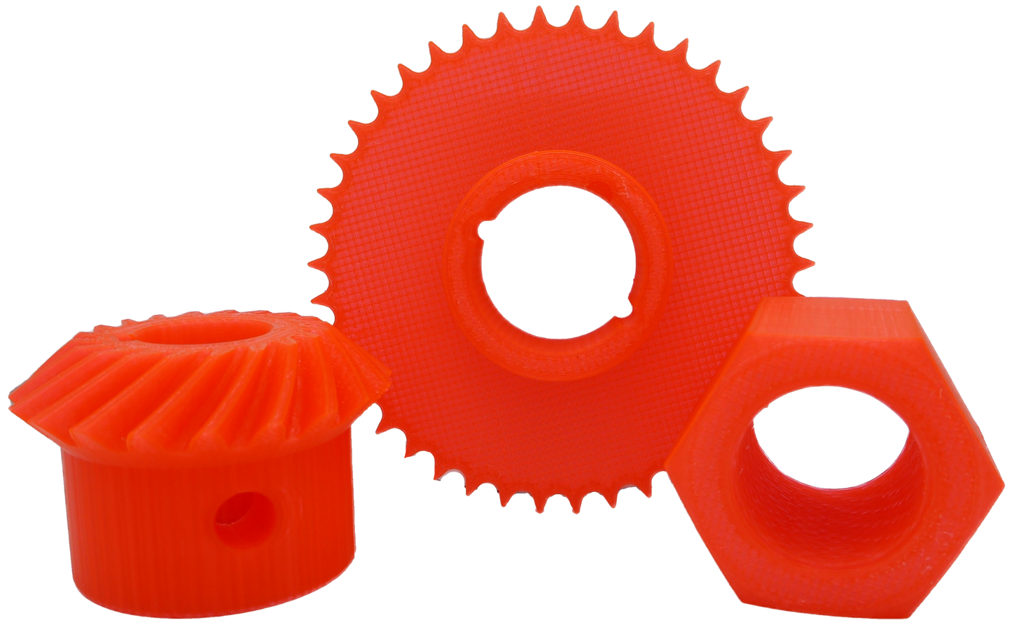 Fluorescent Translucent Neon Hot Pink PLA - UV REACTIVE AMS Compatible