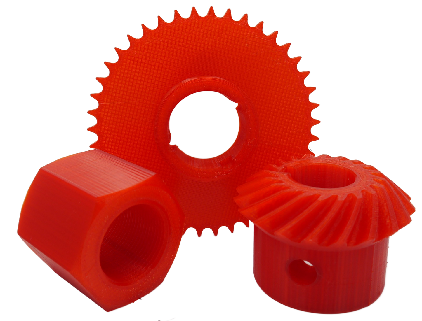 Sample Coil PLA - Gemstone Ruby Red Translucent