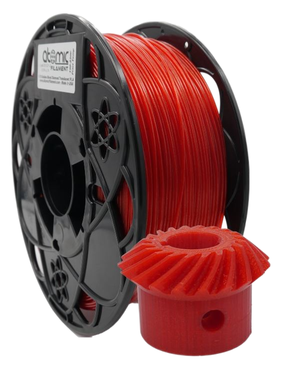 Sample Coil PLA - Golden Blood Diamond Translucent