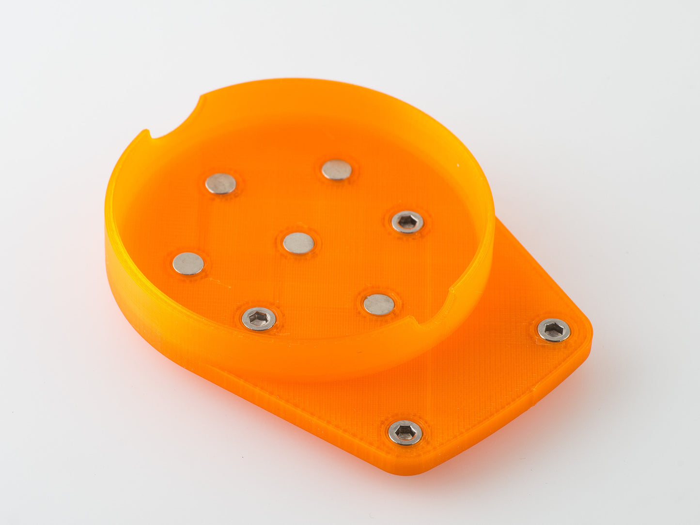 Translucent Bright Orange PLA AMS Compatible
